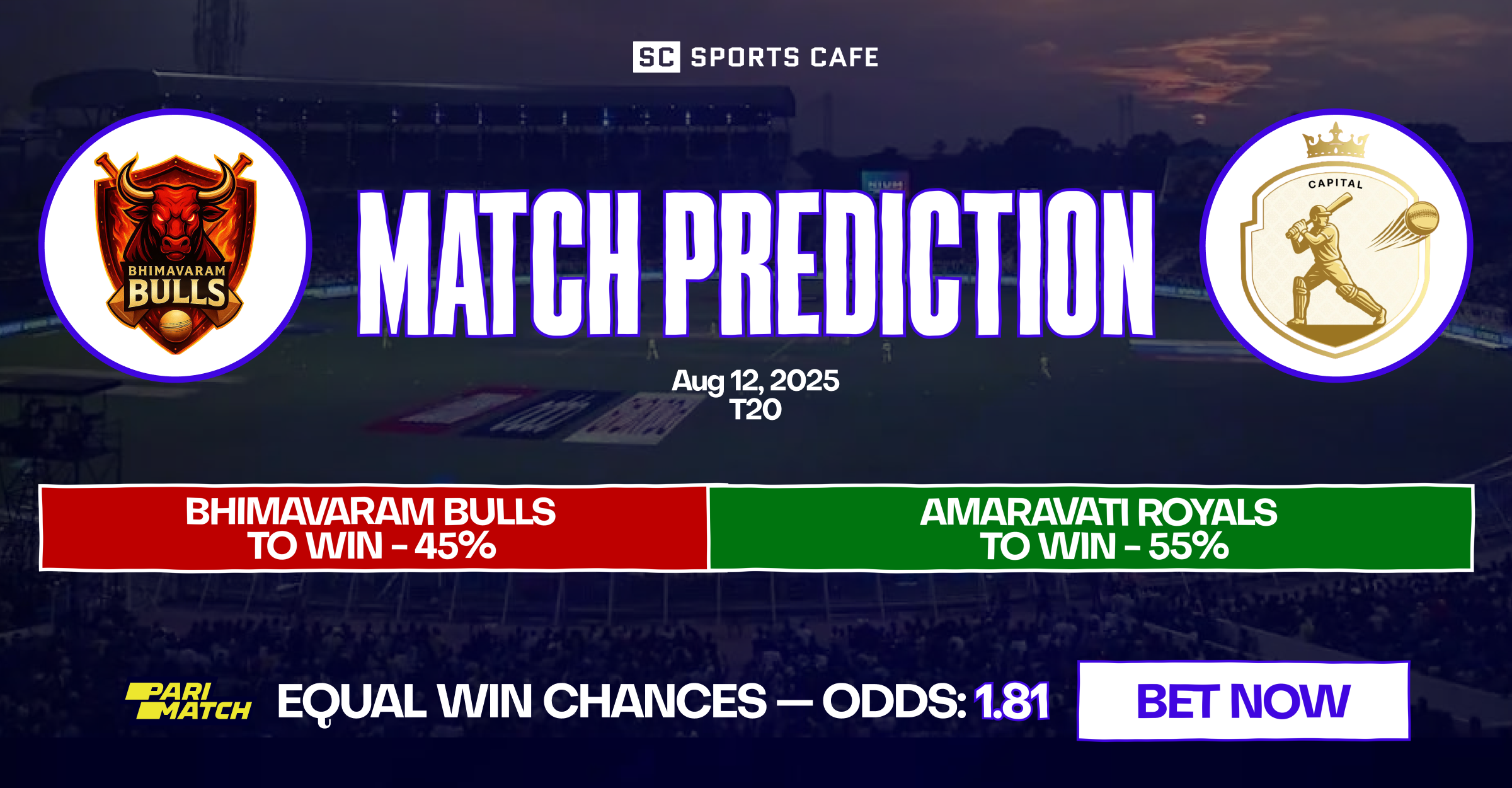 Bhimavaram Bulls vs Amaravati Royals